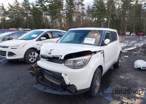 2014 Kia Soul + from USA, damaged, VIN KNDJP3A56E7036527